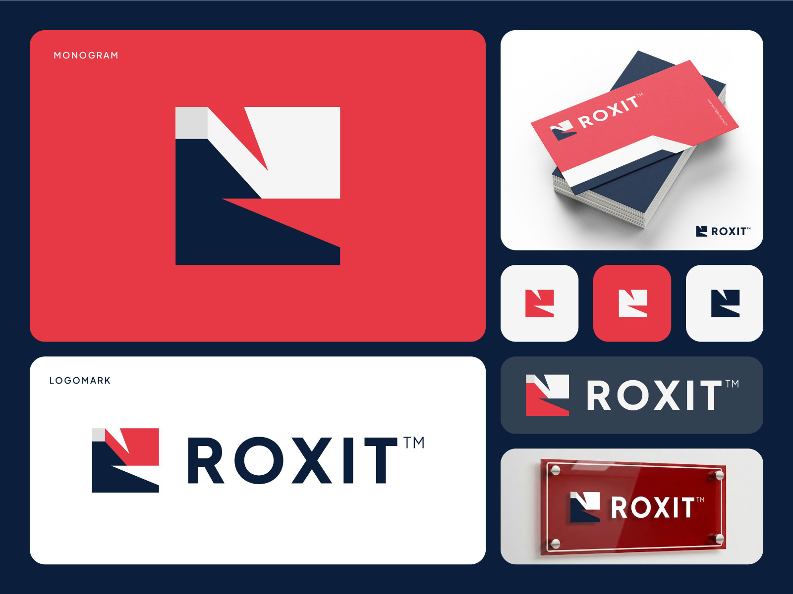 ROXIT Real Estate Modern R Letter Logo Design Branding abstract logo brandidentity branding corporate logo geometric logo letter r logo lettermark r logo logodesign logomark logotype luxury real estate logo modern logo property branding r logo real estate real estate branding real estate logo startup logo visual identity