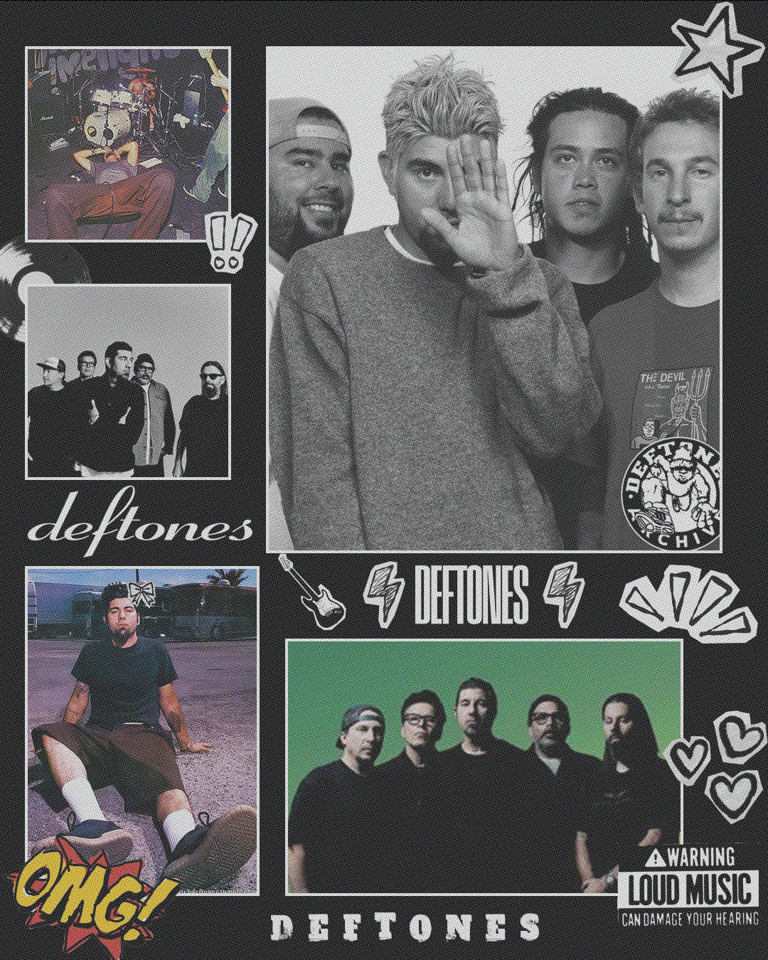 Deftones Grunge Poster