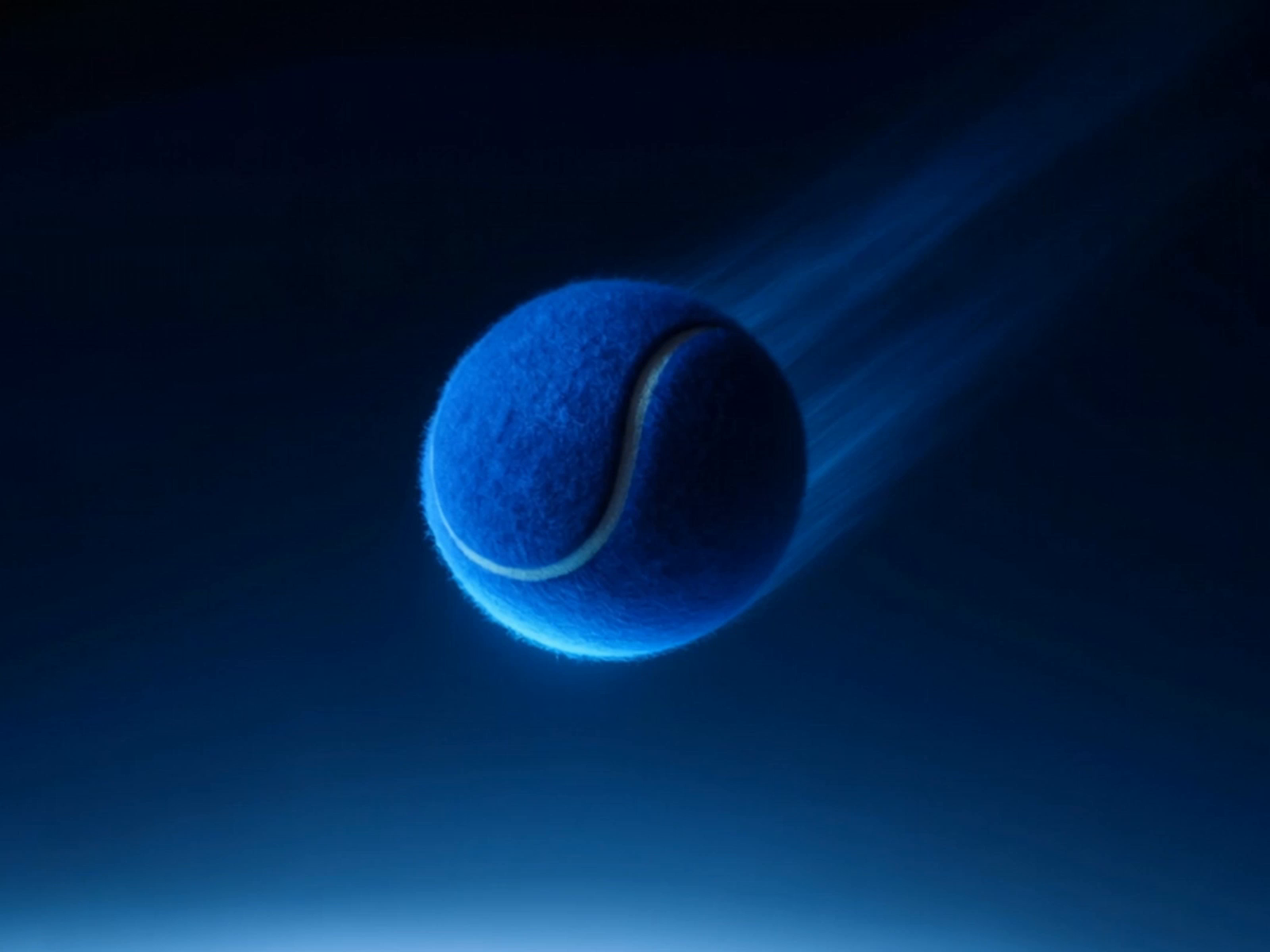 3D Tennis Ball Animation