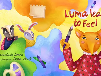 Illustrations for Children's book about feelings art book cover book illustration book layout branding character design character illustration children book children book illustration children illustration cover design cover illustration design graphic design illustration kids book kids book illustration kids illustration mascot print product