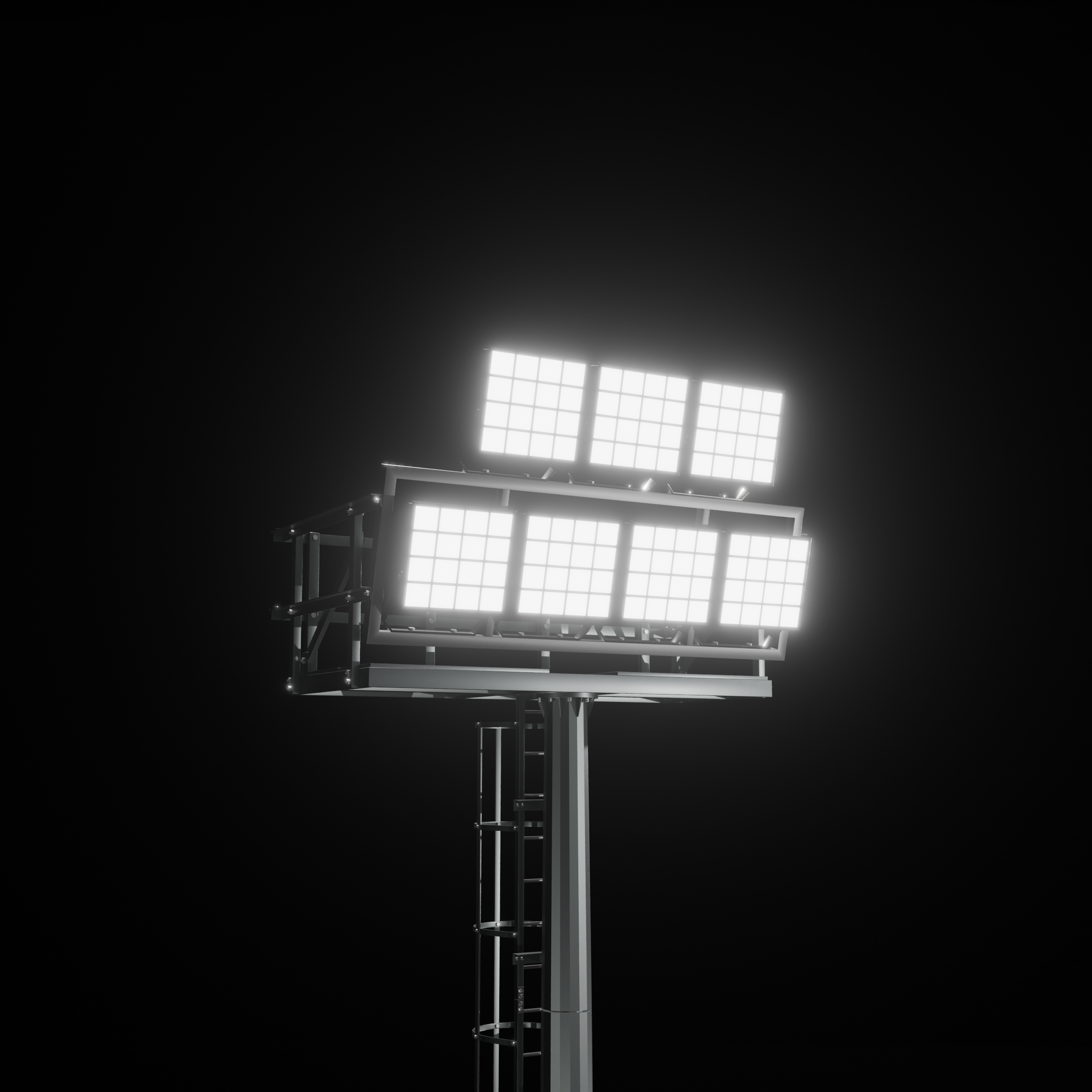 3D Visualization of a Lighting system 3d 3d modeling 3d visualization design motion design product design product visualization rendering