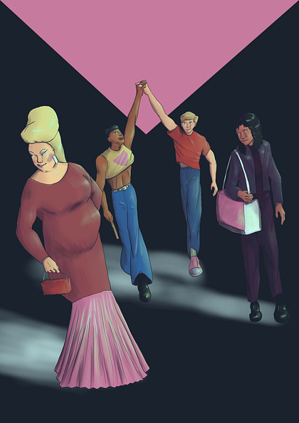 Illustration for Skeiv Verden Vest's year-in report