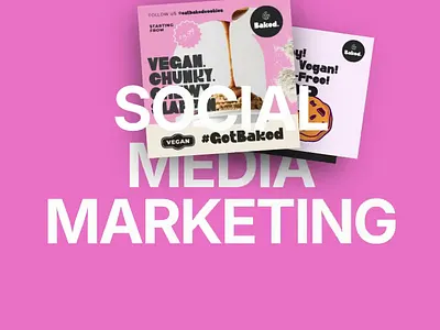 Eat Baked Cookies - Social Media Marketing & Branding brand design brand identity branding cartoon customer experience cx illustration social media ux