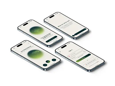Minimal AI Interface — Mobile Experience branding design designing figma graphic design mobile app product design ui uiux
