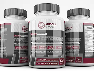 Premium Turkesterone Label Design design graphic design illustration label design label packaging packagedesign packaging design packaging mockup packagingdesign ui