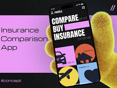 Insurance Mobile iOS App Design ai ai app android app app interface assistant chatbot dashboard dashboard design design finance finance app fintech insurance ios mobile mobile app mobile ui ui ux