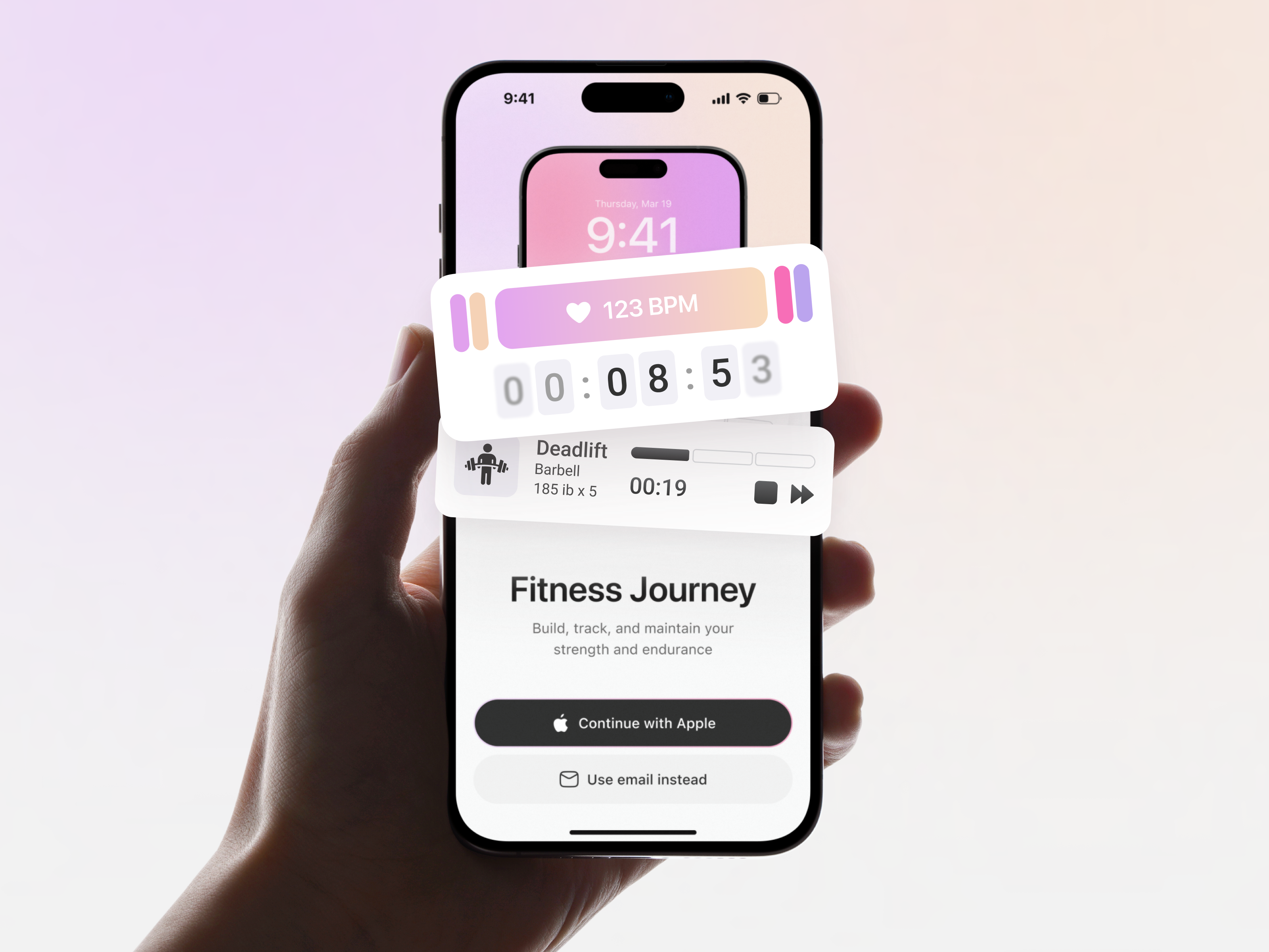 AI Personal Trainer Fitness App UI – Smart Workout Tracker App ai app app design fitness app fitness tracker mobile app mobile app design modern ui onboarding ui ui design ux design web workout app