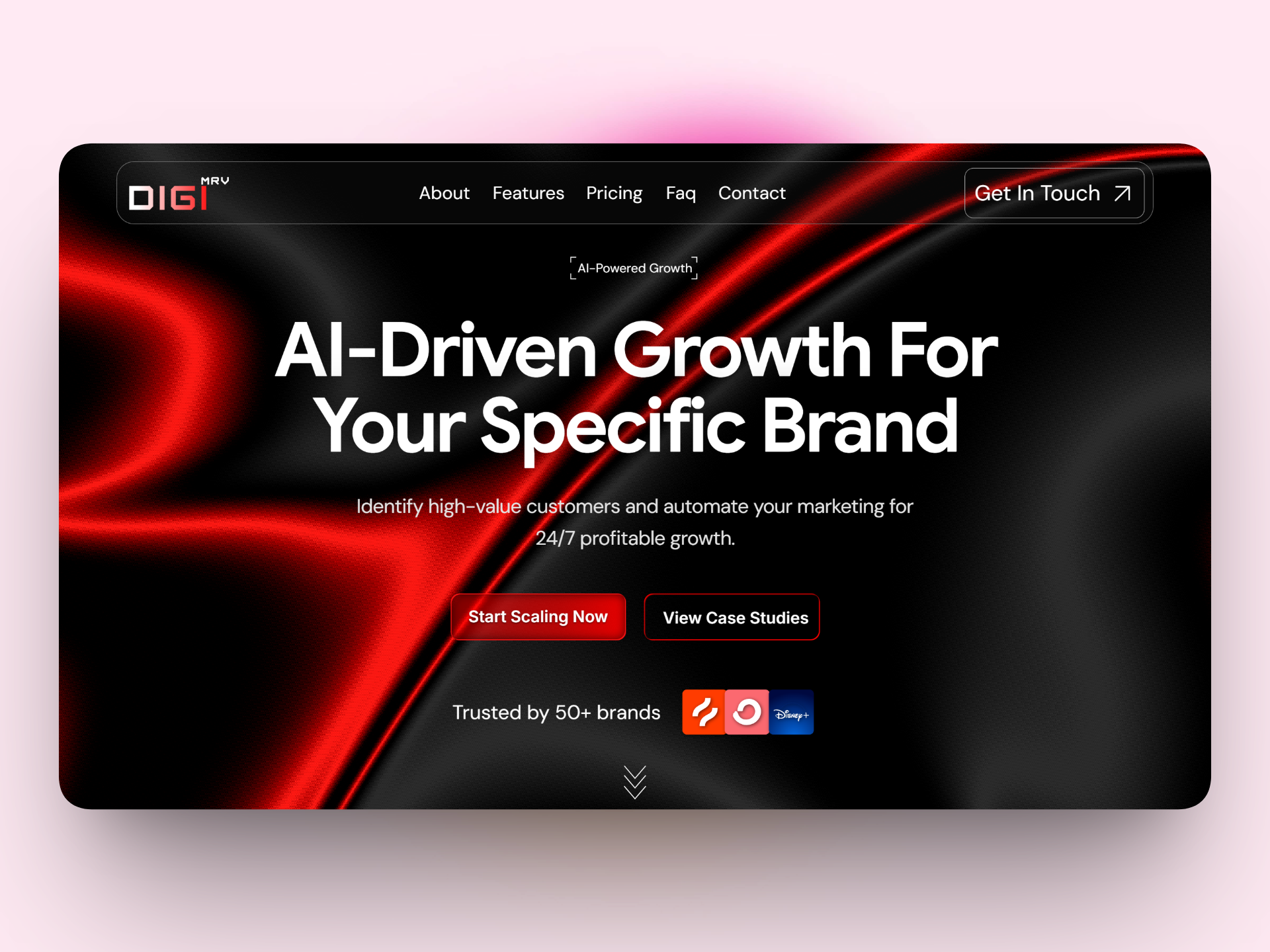 DigiMrv - AI Marketing Agency Hero Redesign agency landing page agency landing page hero ai marketing agency hero ai marketing agency landing page aimated landing page animated hero design conversion focused hero design conversion focused landing page framer agency hero design framer landing page framer template landing page landing page design marketing agency landing page modern agency landing page web design