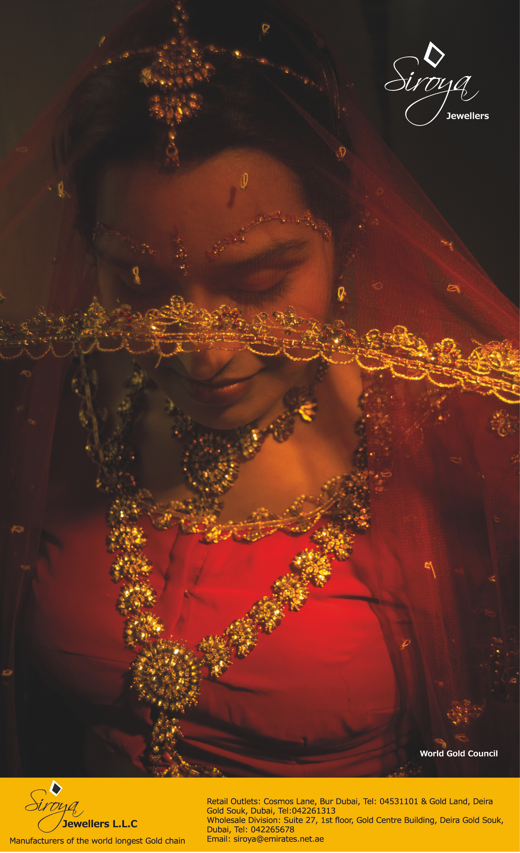 Print Ad for Siroya Jewellers- Photography and Editorial Design branding graphic design photography