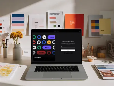 Branding Through Key Touchpoints | Dizno 3d animation app design brand design brand identity brand identity design branding graphic design logo modern design motion motion graphics ui visual identity