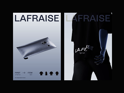 LAFRAISE (P.2) Posters 3d animation brand branding clothing design graphic design illustration logo packaging posters teeshirt typography