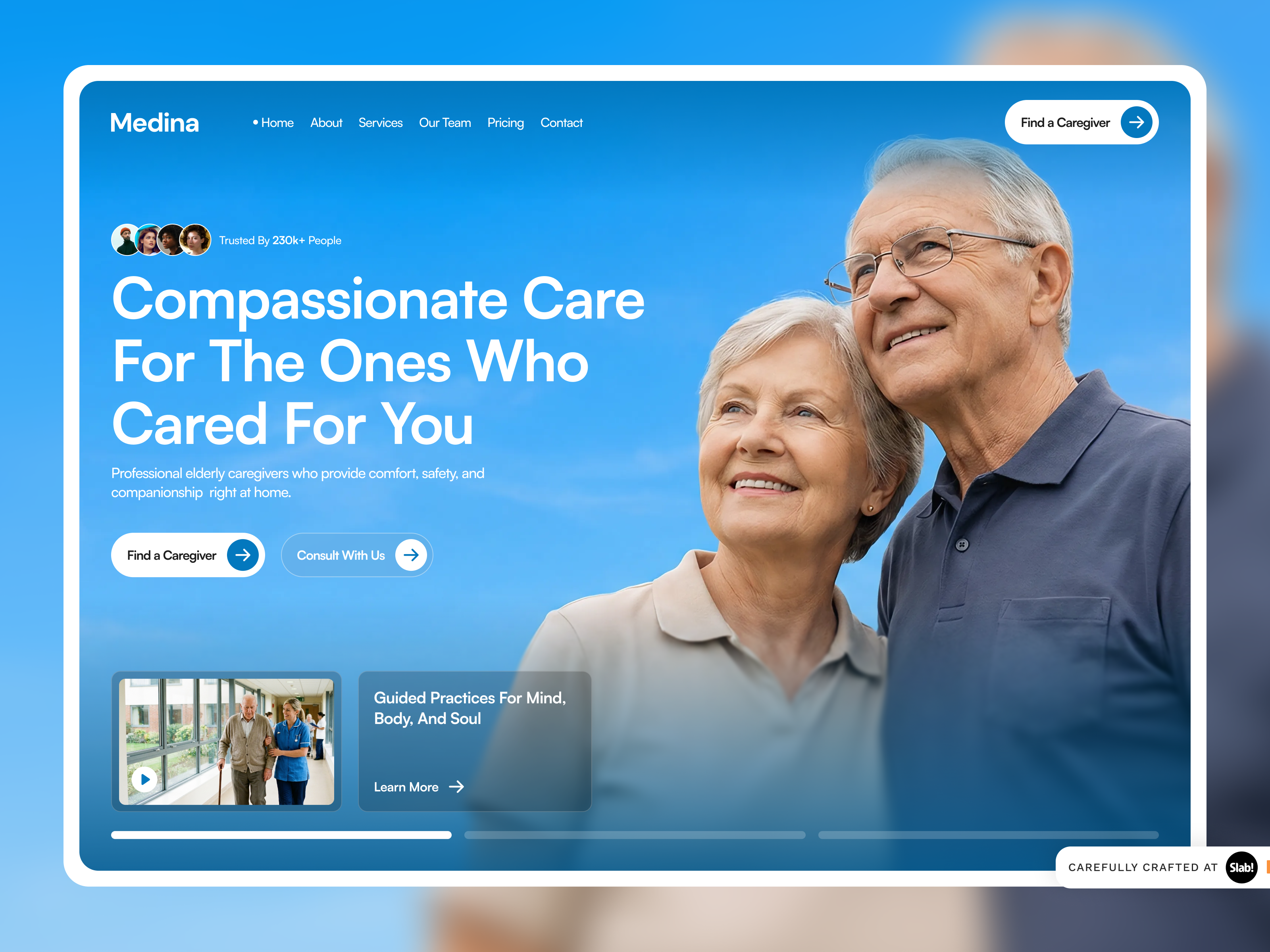 Example of I Created A Clean Website Design