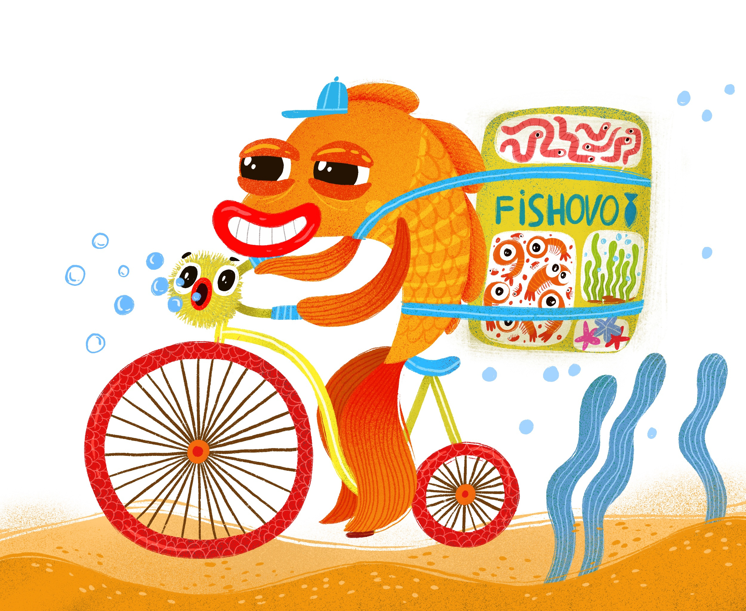 Character design animals book book illustrator character children childrenillustration cover fish illustration illustrator kidlit