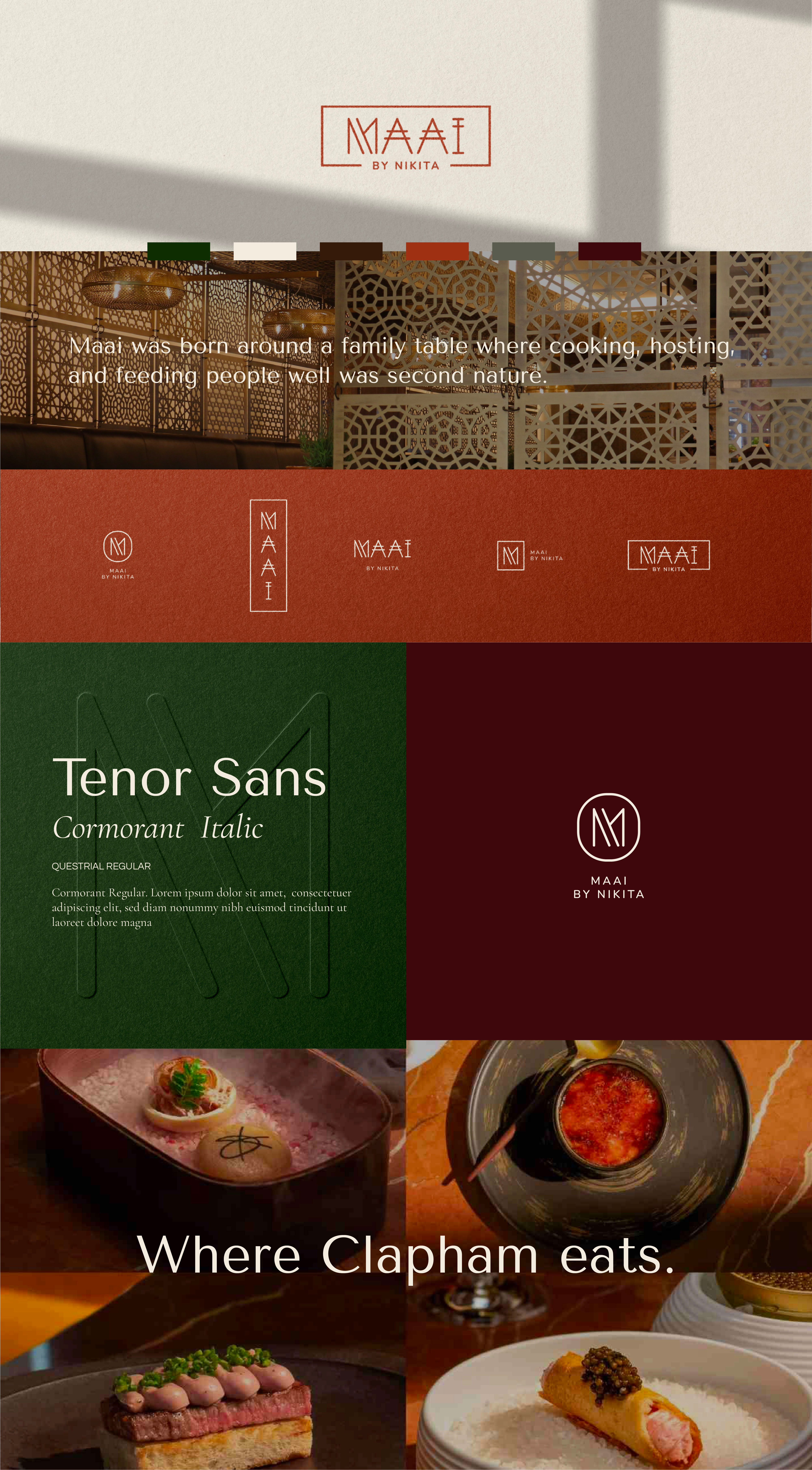 MAAI - INDIAN FUSION asian boho branding burger food fusion hospitality hotel indian logo system restaurant retro sushi tacos vintage