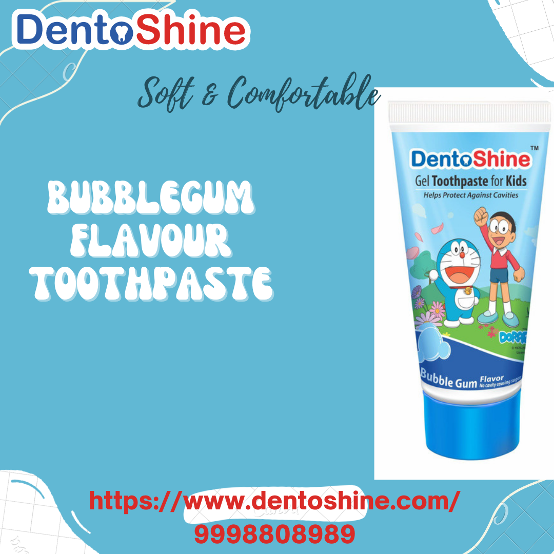 Bubblegum Flavour Toothpaste Bubble Gum Toothpaste Dento Shi by