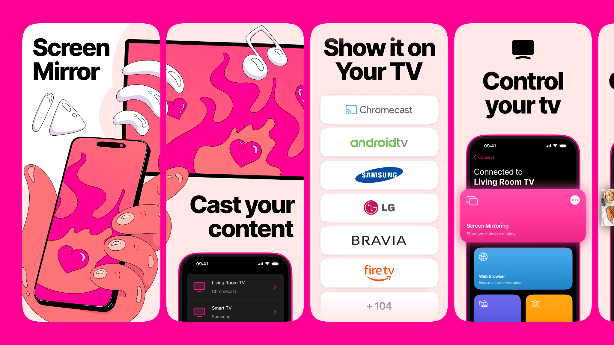 App Store Screenshots | Replica・Screen Mirroring・Cast app design app marketing app screenshots app store app store creative app store design app store listing app store optimization app store preview app store screenshots app store visuals aso conversion optimization google play mobile app design mobile app marketing mobile ui product design screenshot design ui design