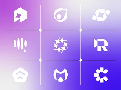 Logofolio, Saas Logo Explorations abstract logo app logo brand identity branding creative futuristic geometric logo icon innovation letter logo logotype mark modern logo monogram saas logo symbol tech timeless