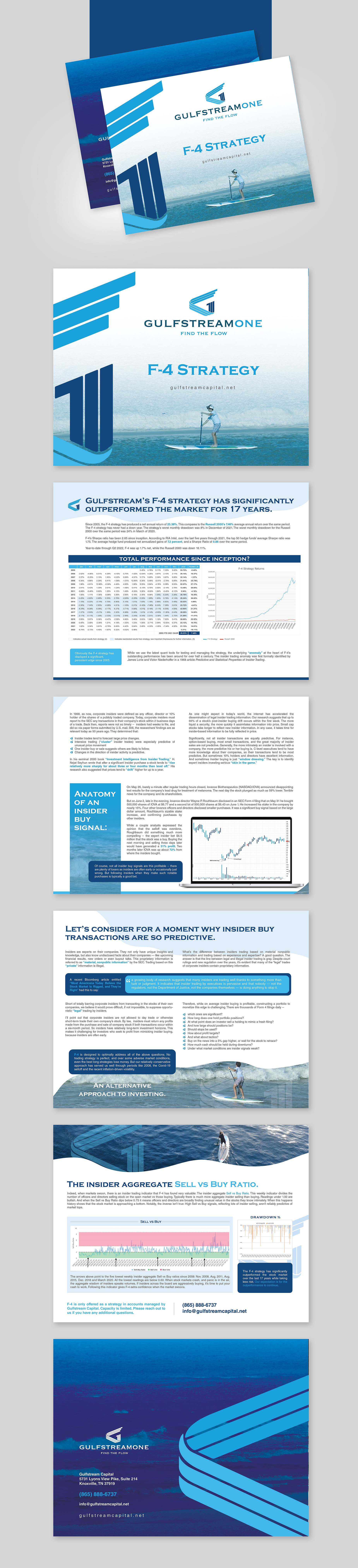 Financial Investment Brochure & Brand Design brochuredesign corporatebranding editorialdesign financialdesign investmentmarketing