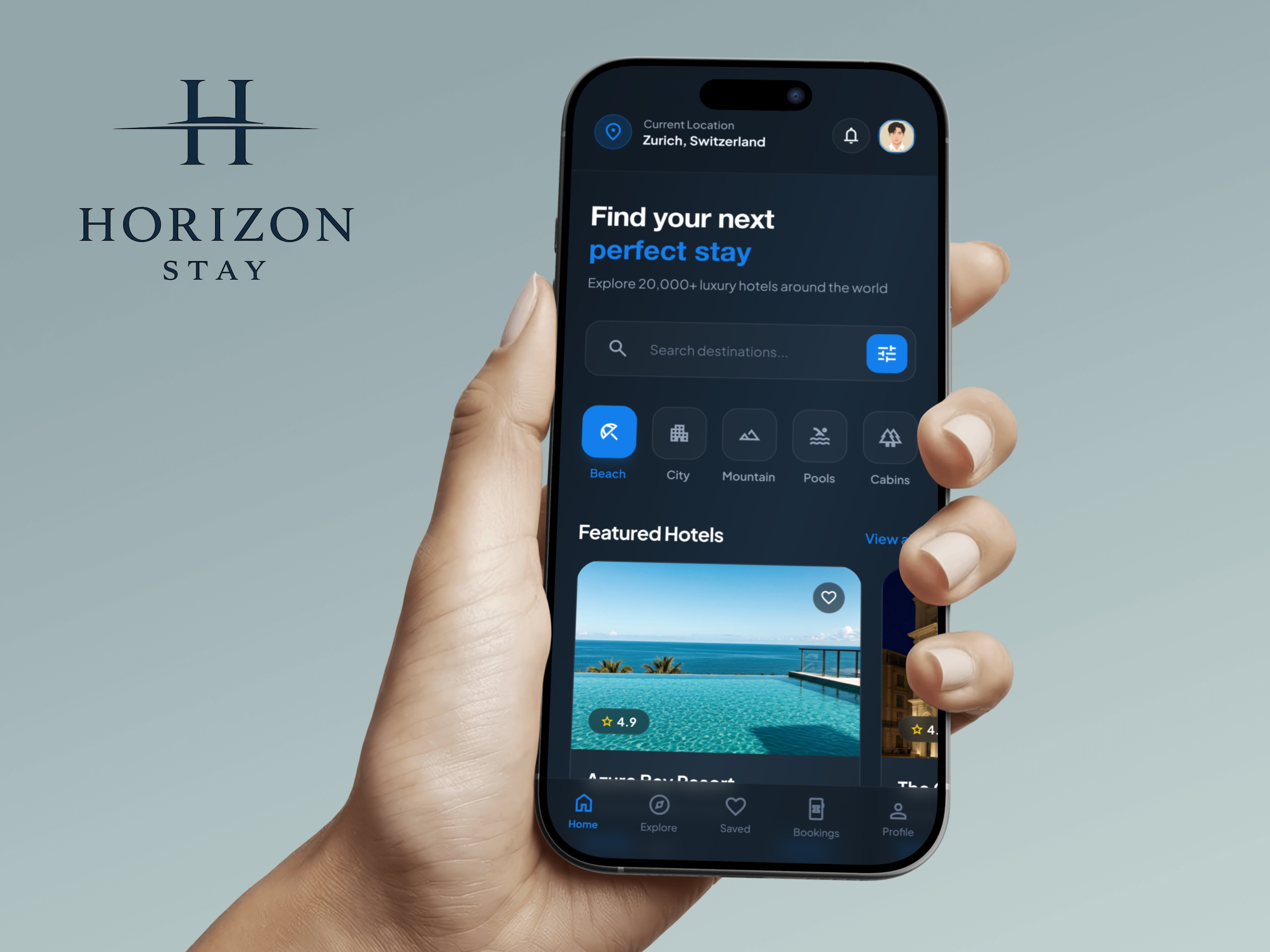 Horizon Stay — Luxury Booking Experience
