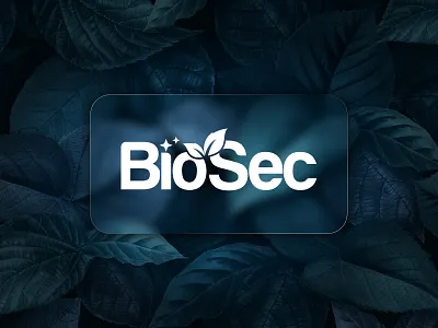 BioSec — Eco Security Logo & Brand Identity Design @dailyui biotech brand identity branding cyber security dark ui eco branding glassmorphism gradient logo logo design minimal logo modern logo saas design tech logo ui design visual identity