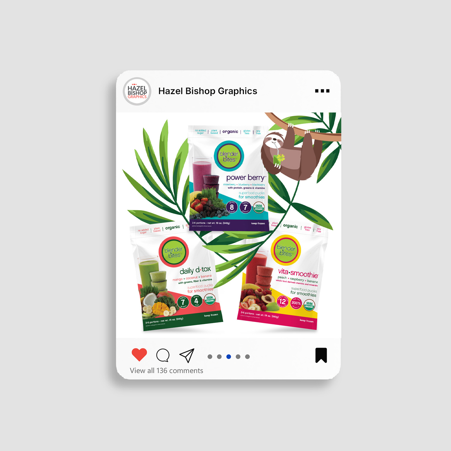 Social Media Assets for Blender Bites