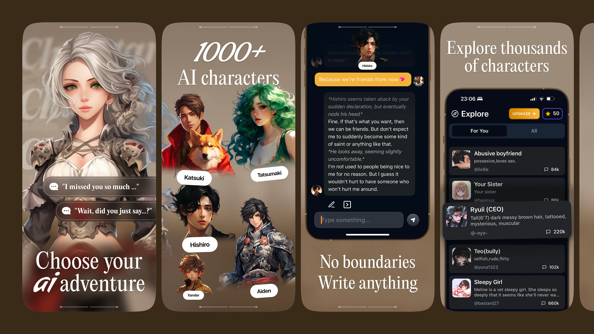 App Store Screenshots | Charstar AI app design app marketing app screenshots app store app store creative app store design app store listing app store optimization app store preview app store screenshots app store visuals aso conversion optimization google play mobile app design mobile app marketing mobile ui product design screenshot design ui design