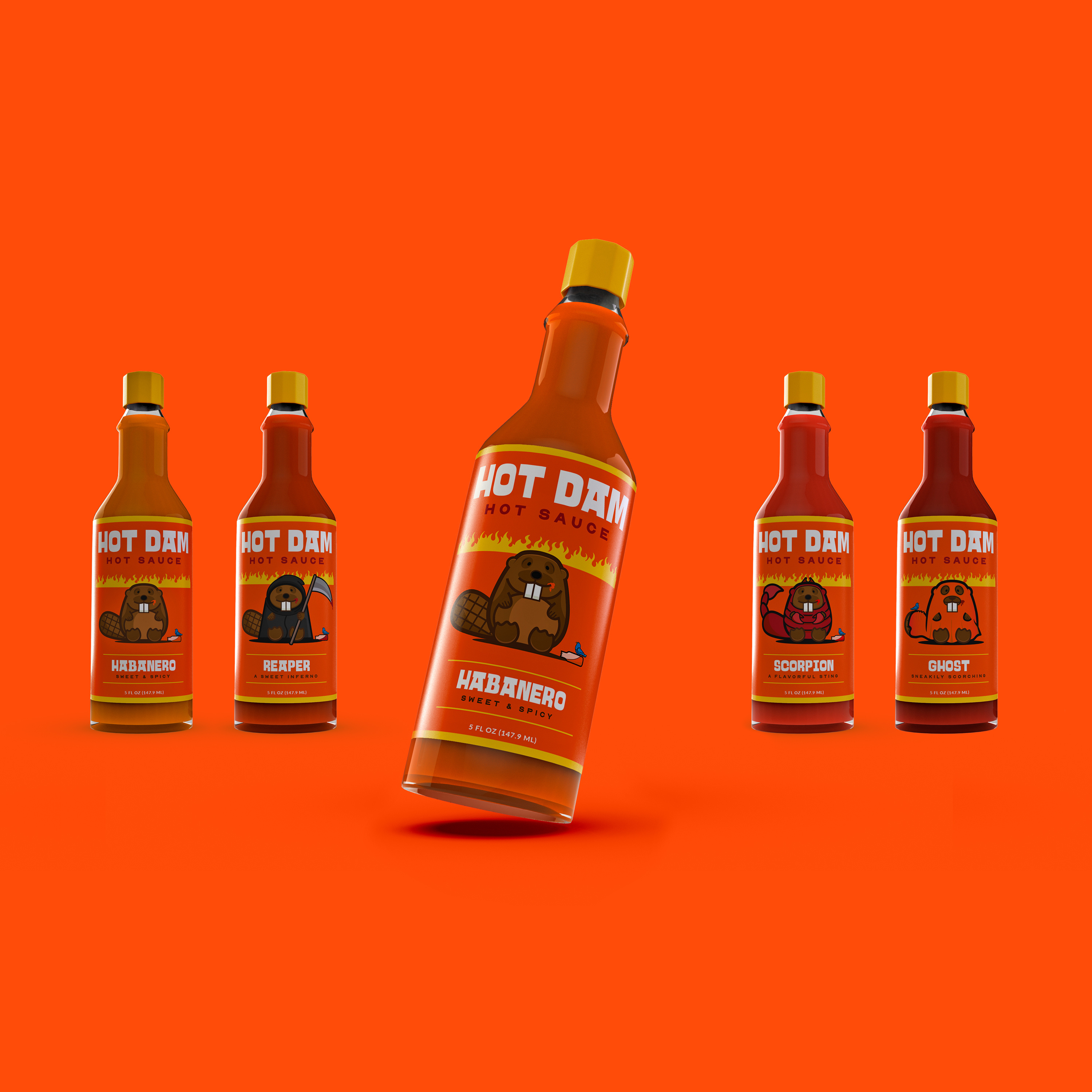 Hot Sauce Branding