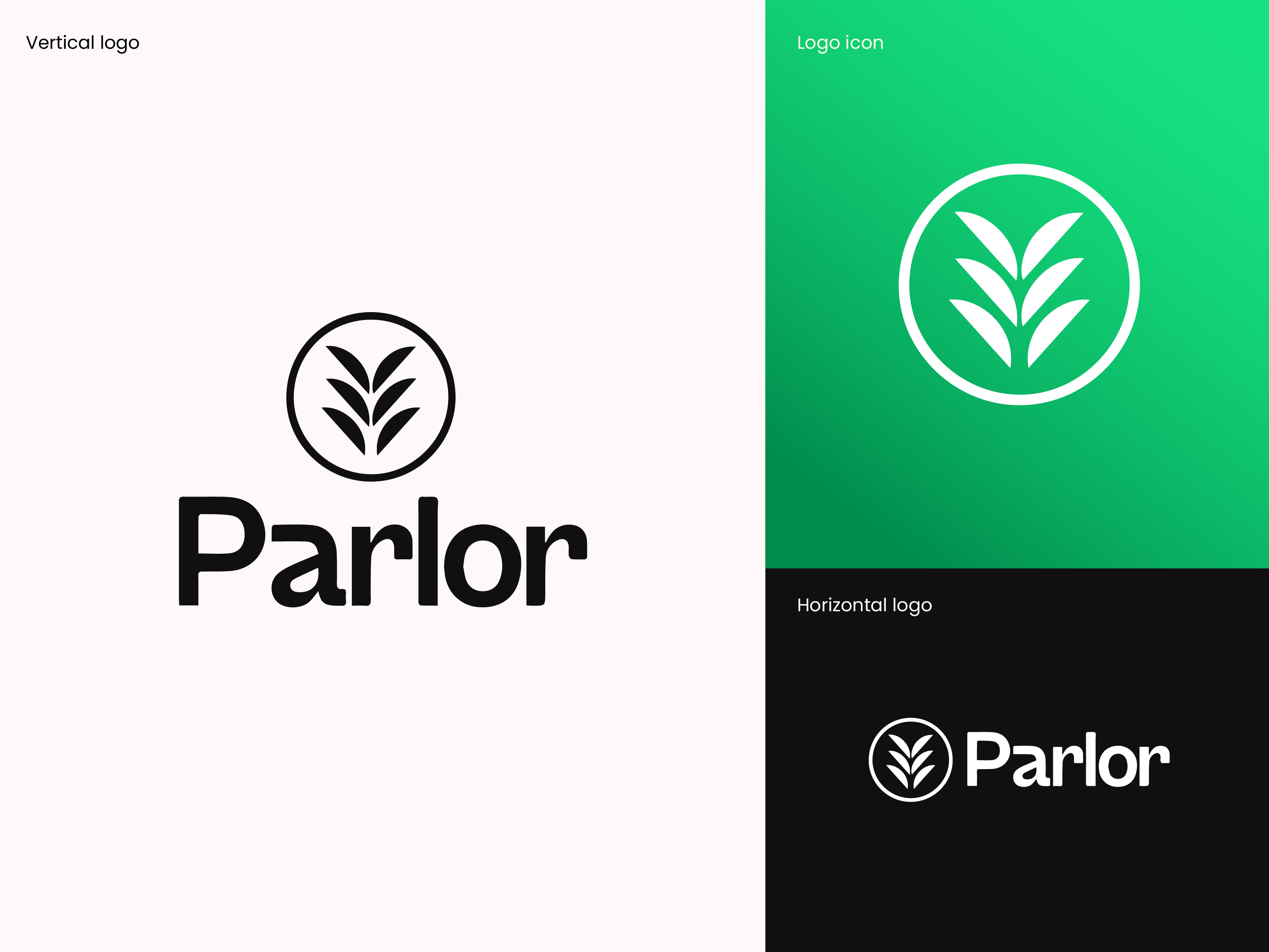 Parlor Logo Design