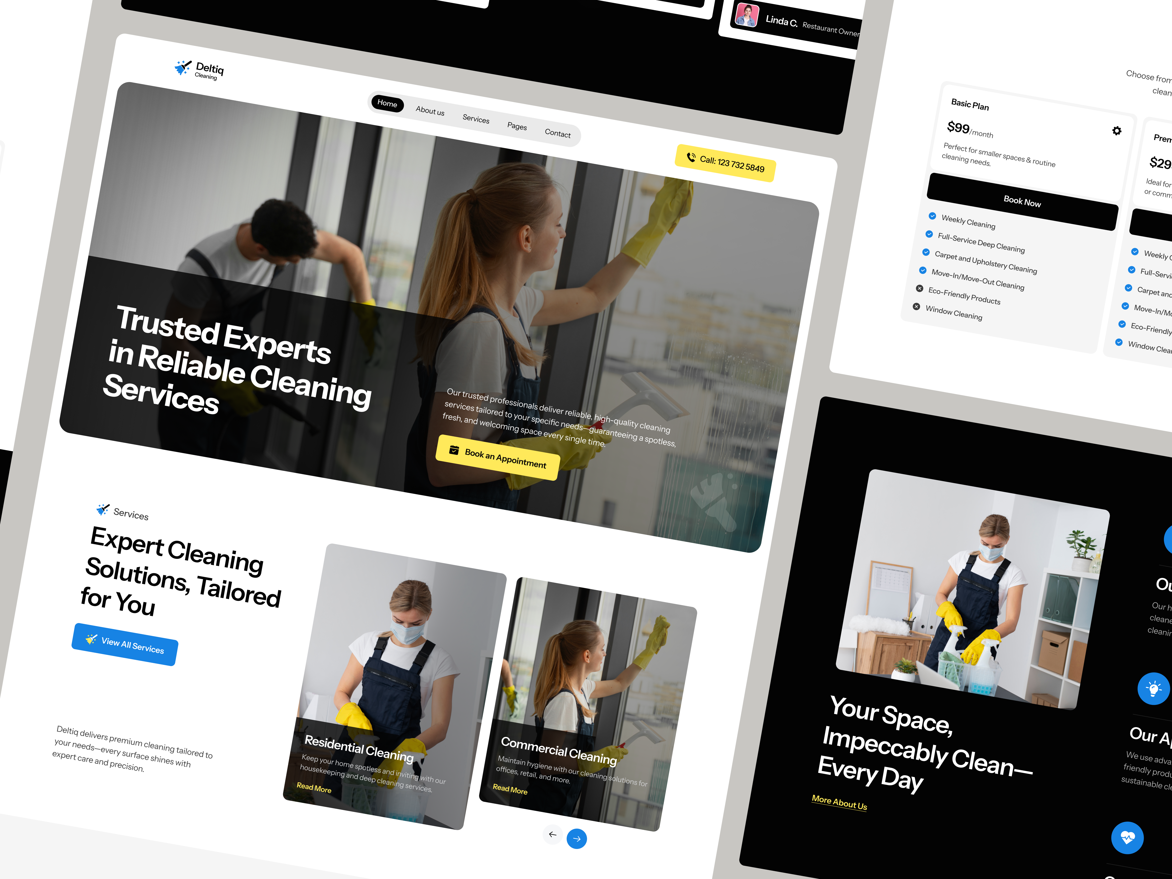 Example of Framer Website Design & Development