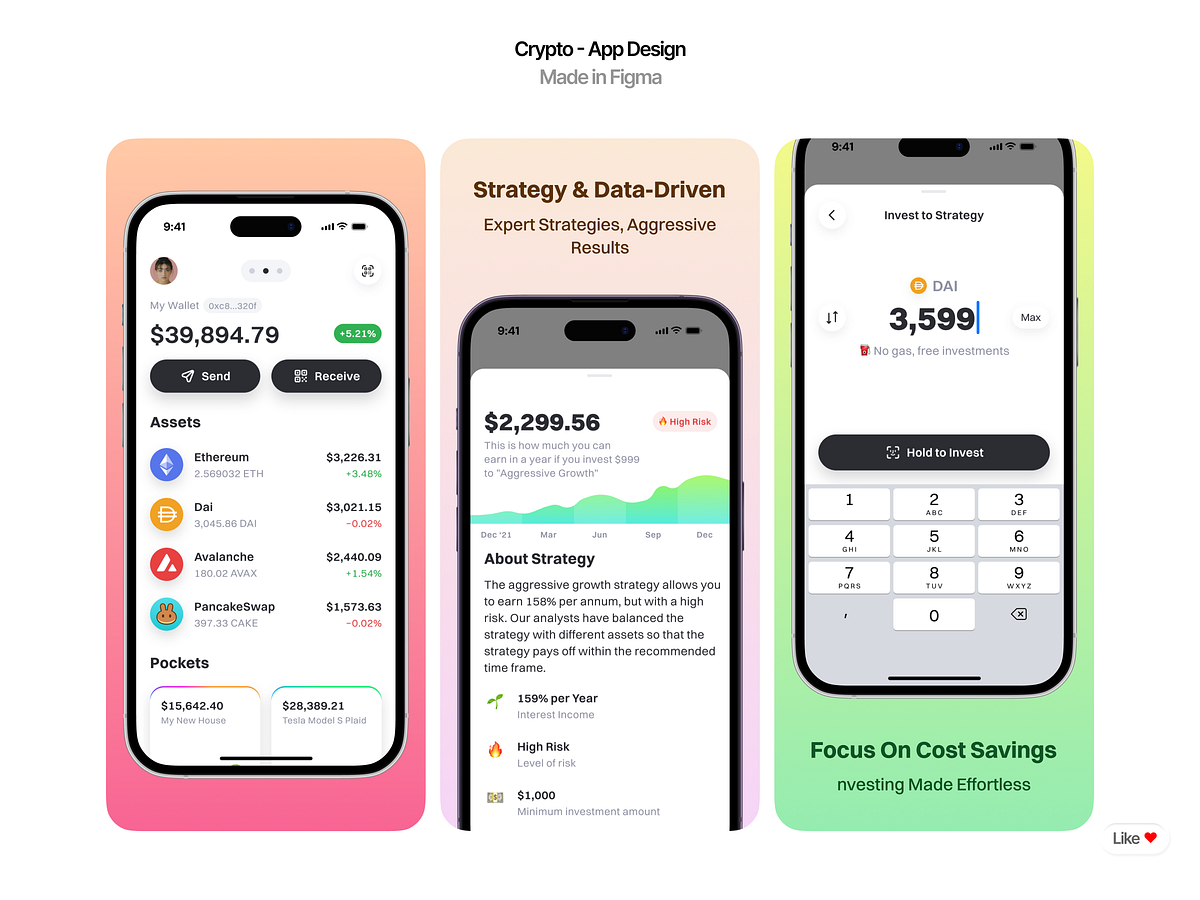 Essential FinTech & Healthcare UI/UX Concepts Image 3