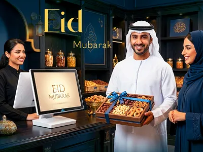 Eid poster 3d animation branding design graphic design illustration logo motion graphics ui