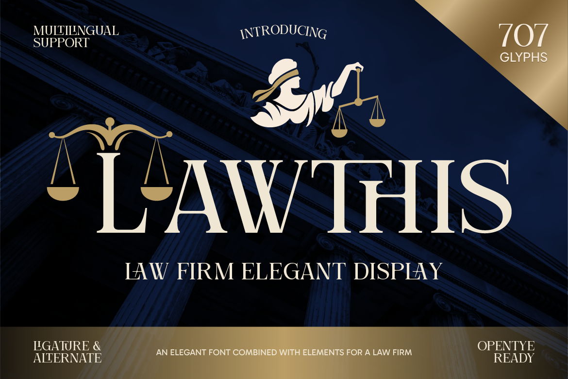 Lawthis branding font corporate font corporate identity custom font editorial design editorial font elegant serif font font style free font law firm branding law firm font law font legal font legal logos logo font luxury font luxury packaging professional font serif display