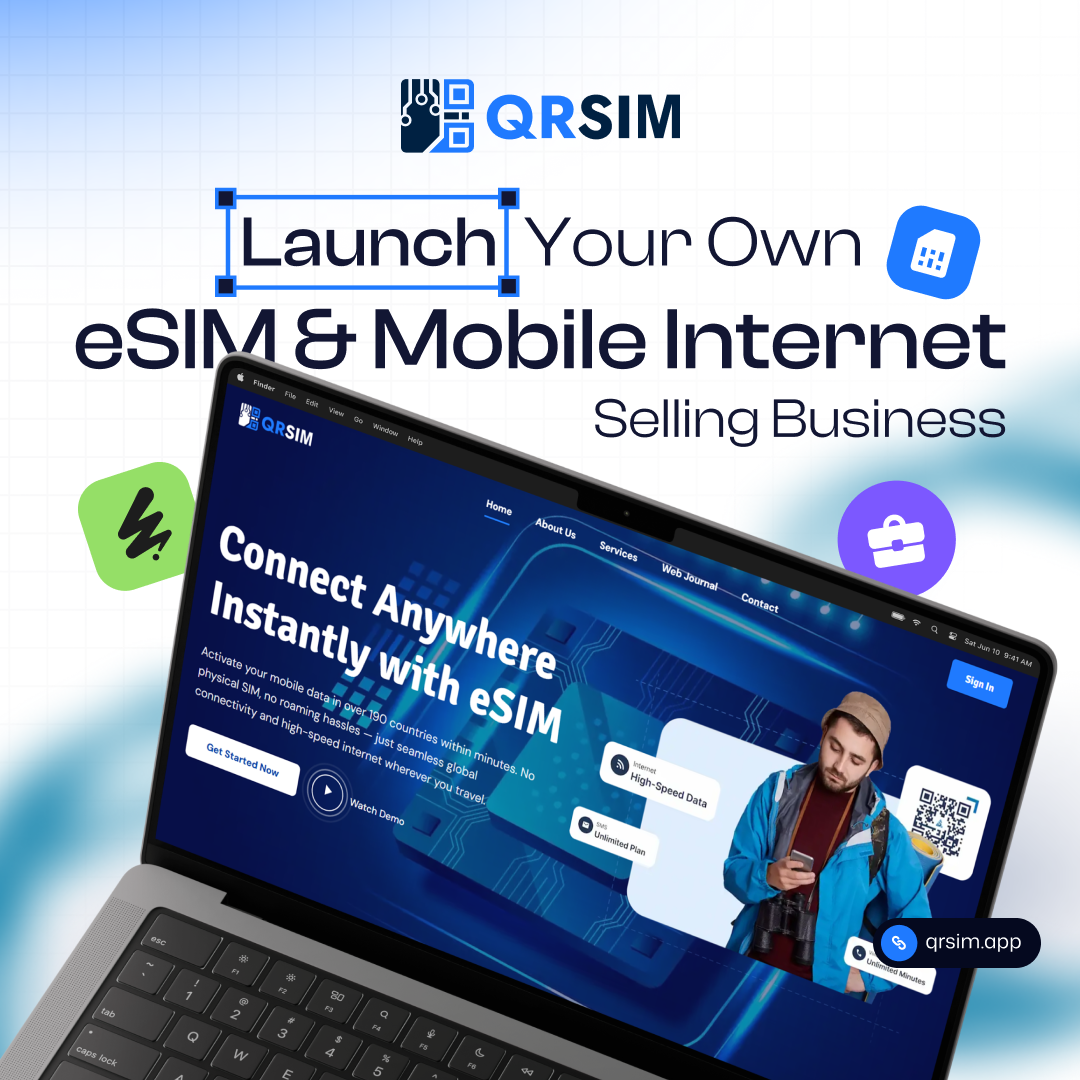 QRSIM - Buy Internet and eSIM with QR Code Full Solution 3d android animation appdevs appdevsx application branding design graphic design illustration ios logo motion graphics ui user experience user interface