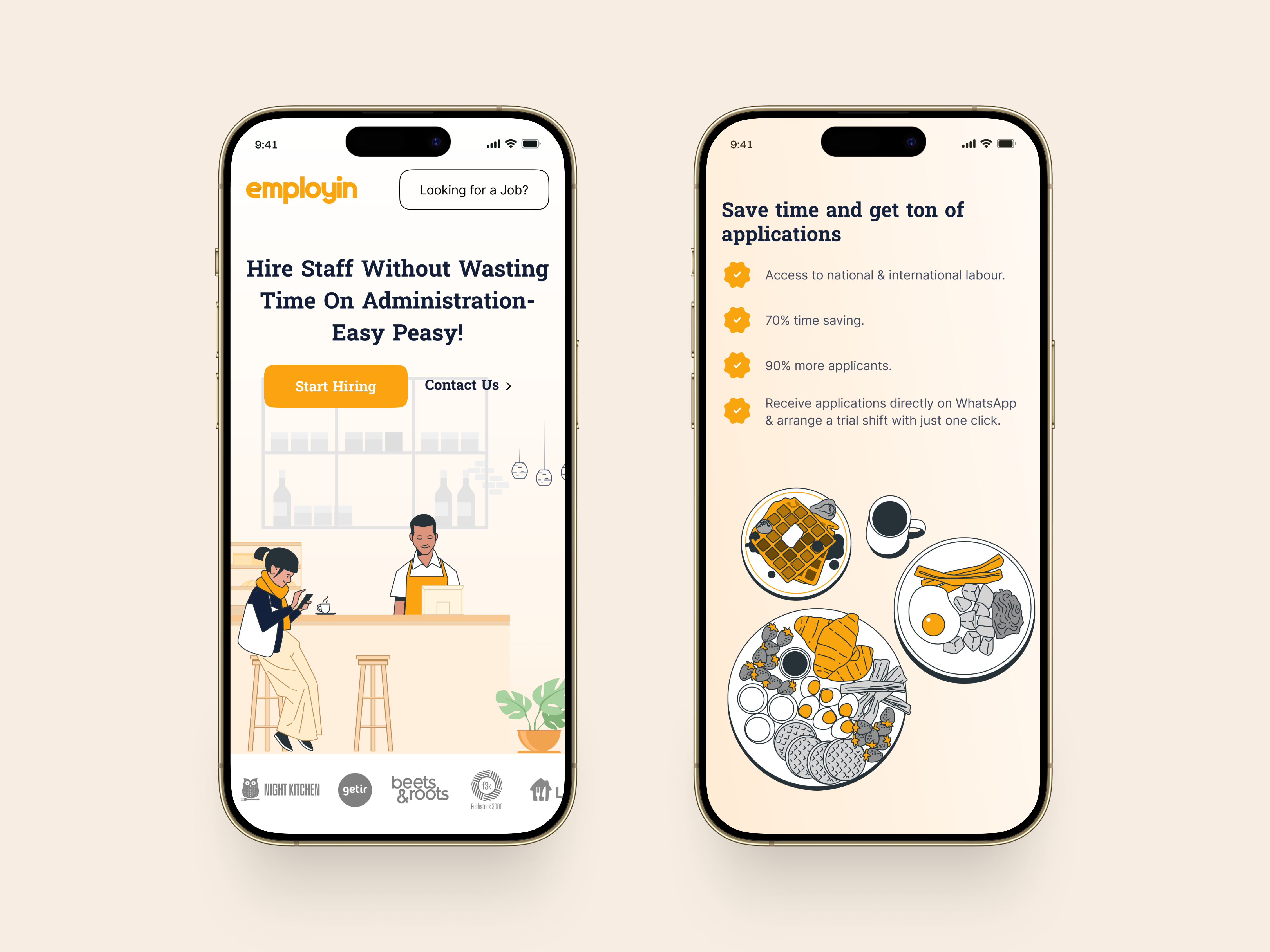 Example of Responsive Landing Page / UI UX Design