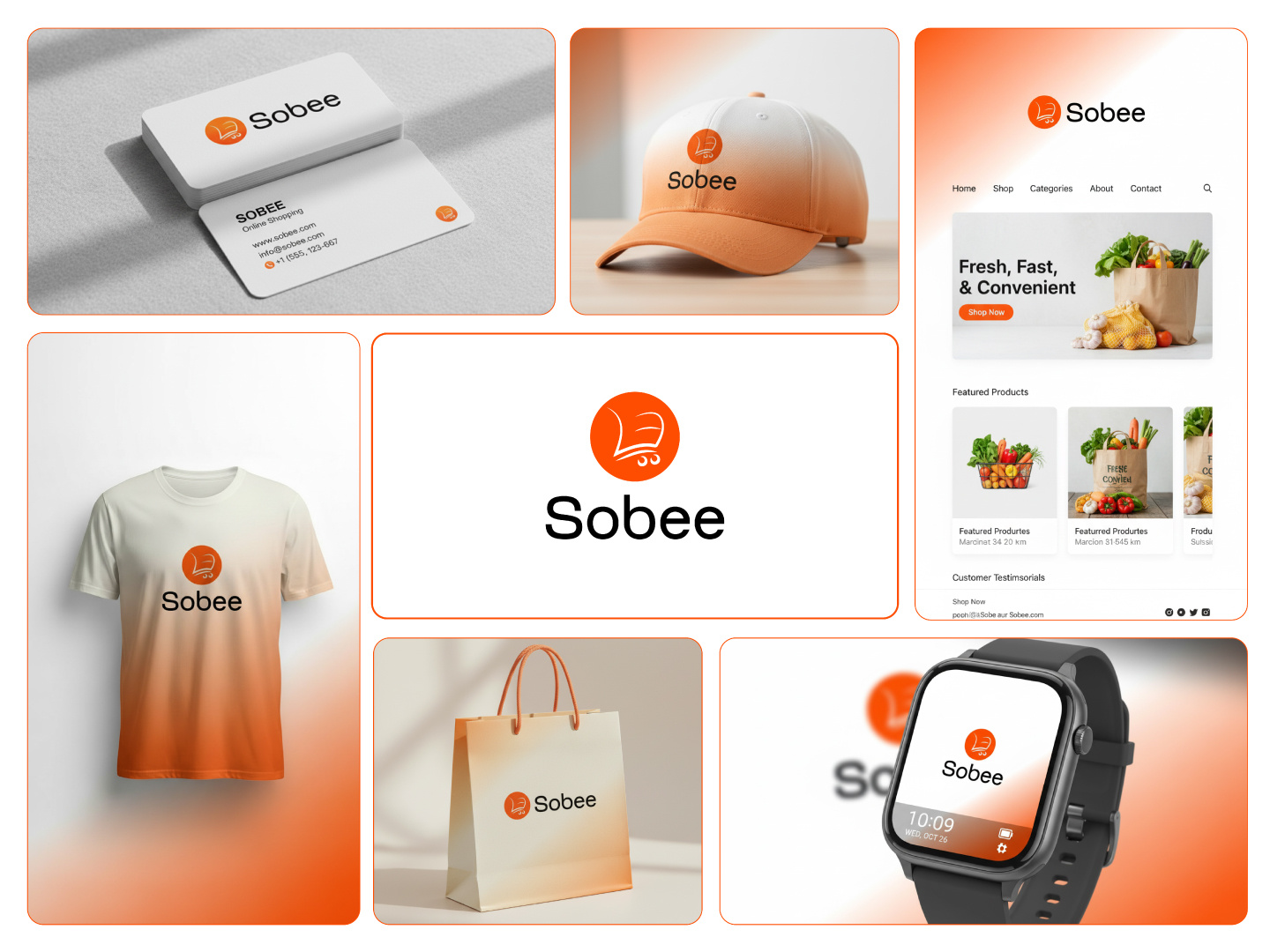 Example of Professional Logo &Brand Guideline $999