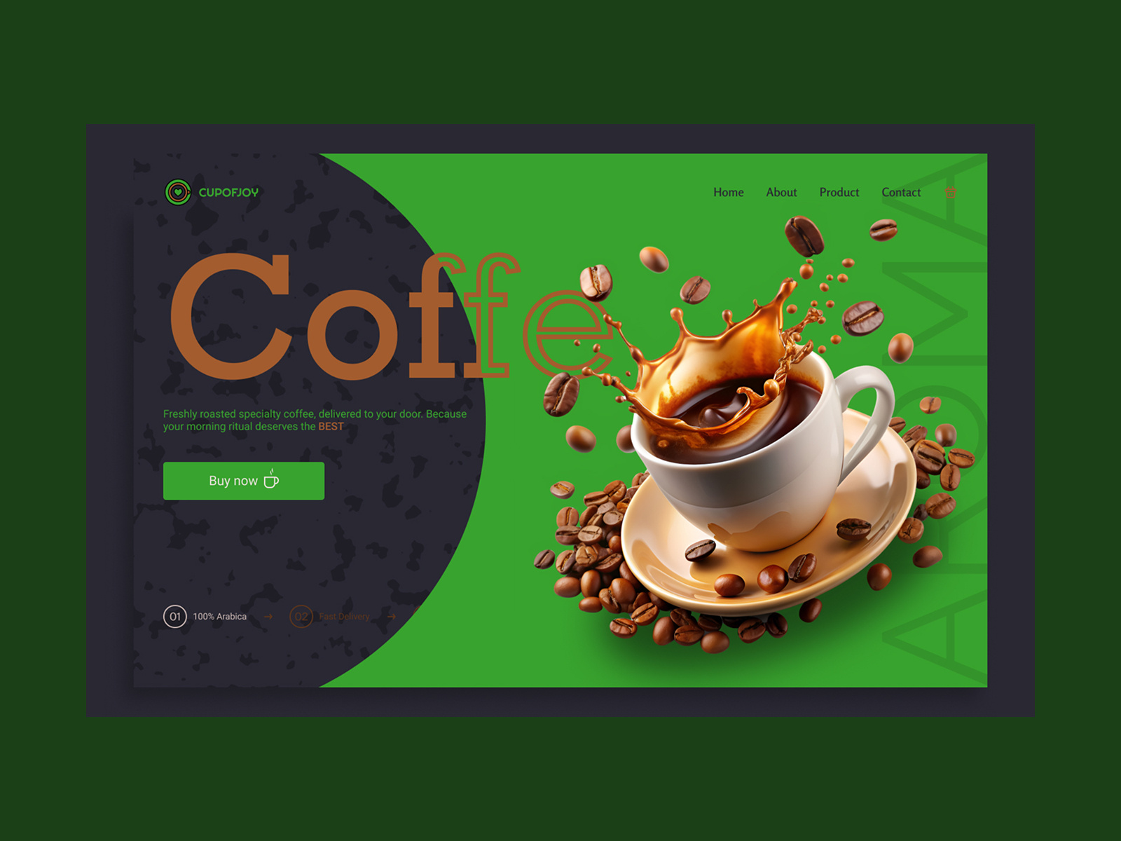 concept for a coffee shop
