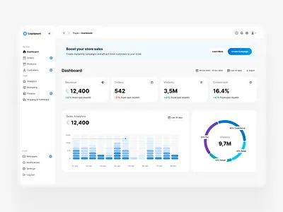Dashboard UI Design dashboard design ui ui design uix website