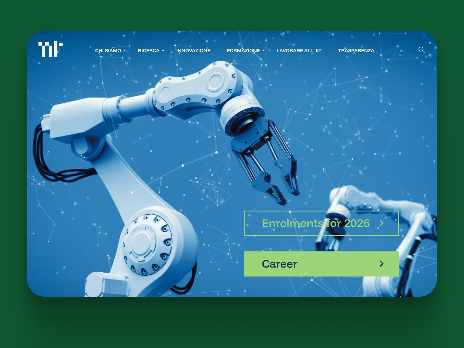 Website Redesign for IIT - Istituto Italiano di Tecnologia