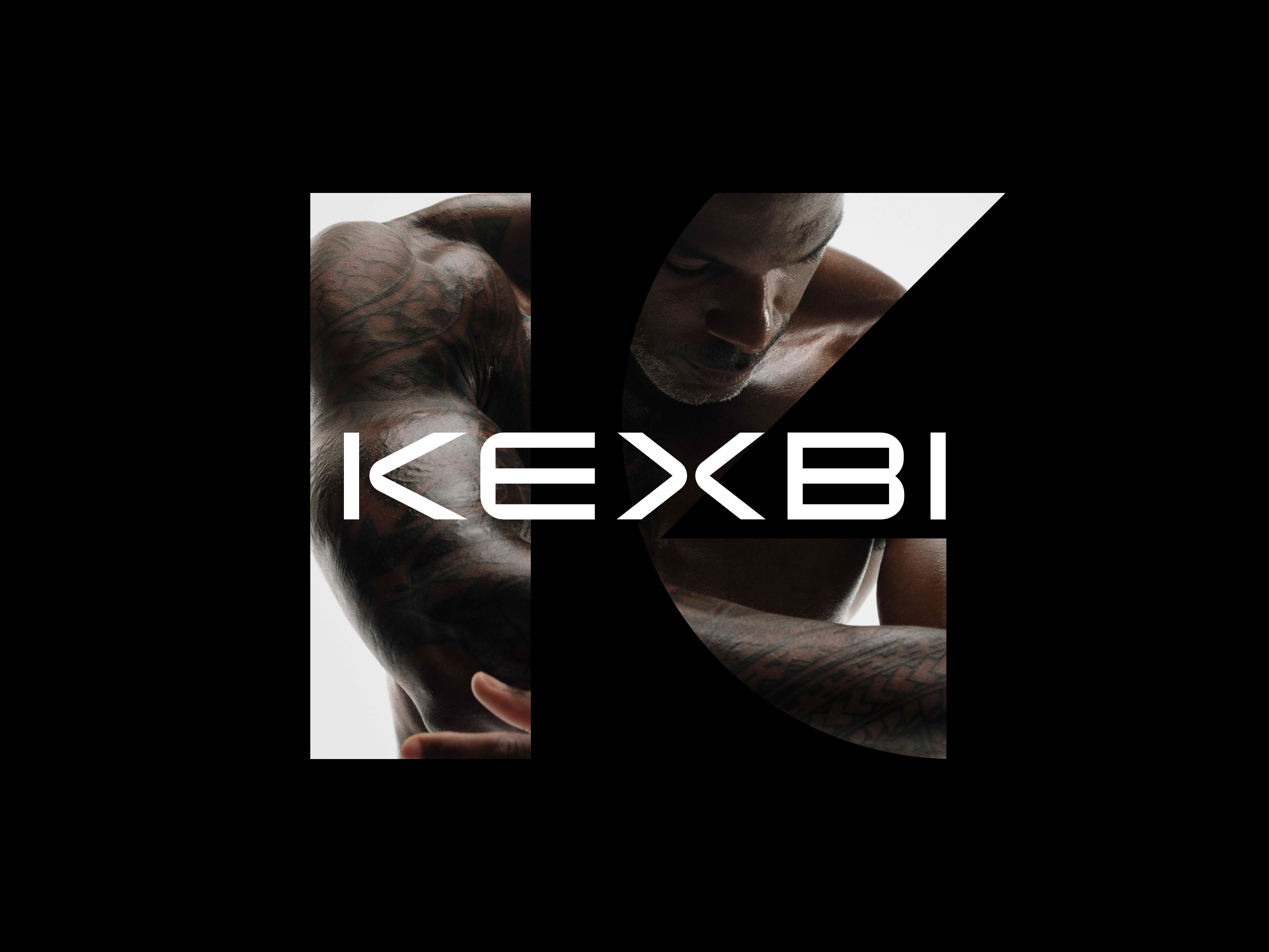 Kexbi — AI-powered nutrition app for high-performance athletes ai nutrition athlete bodybuilding branding custom wordmark fitness geometric k geometric logo high performance k letter k logo logo minimalist nutrition performance performance tech wordmark