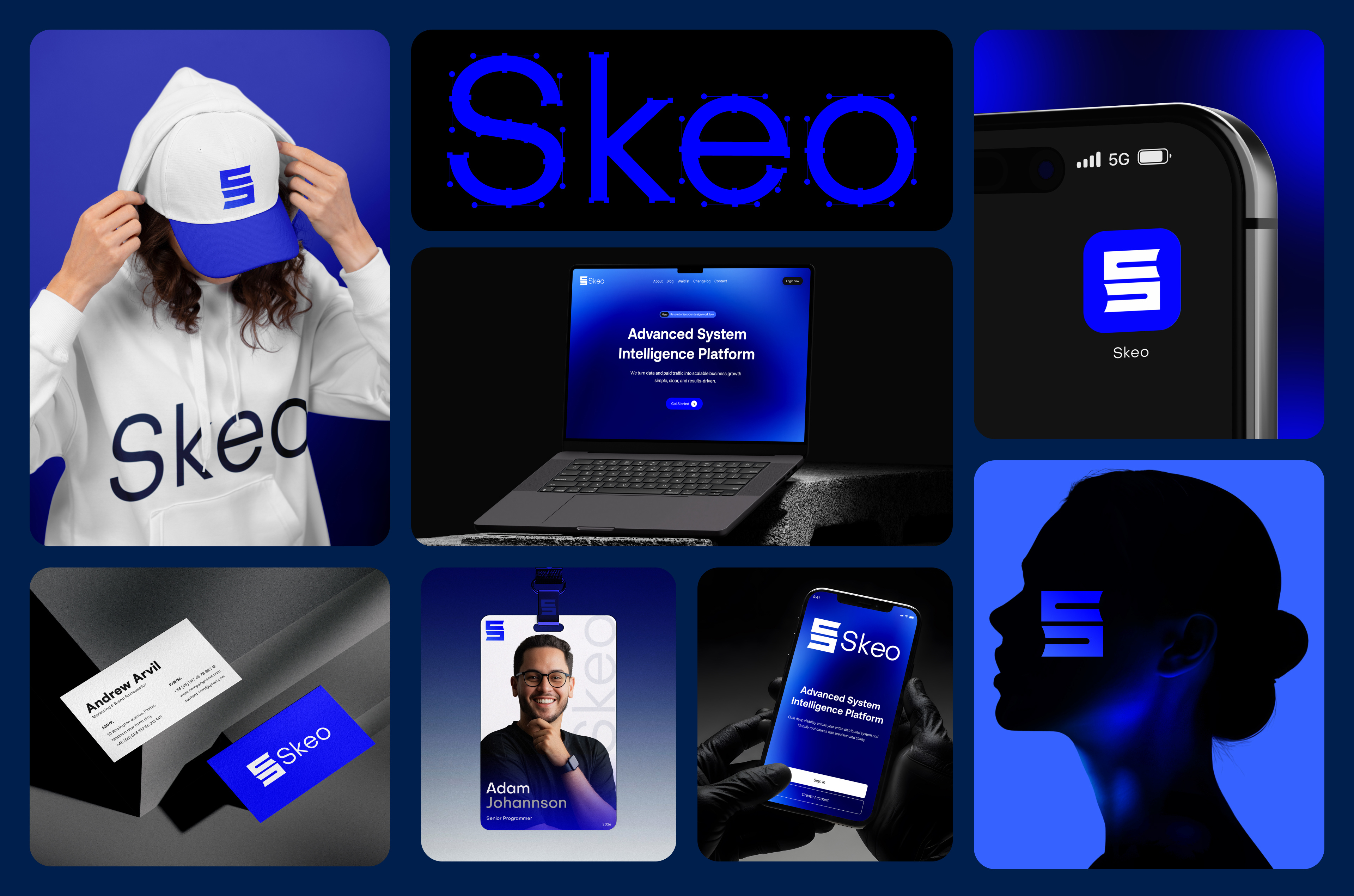 Example of Logo & Visual Identity. Branding