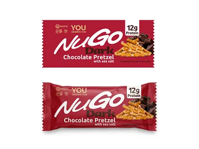 Dark Chocolate Protein Bar chocolate chocolate bar package packagedesign print protein bar vegan wrapper