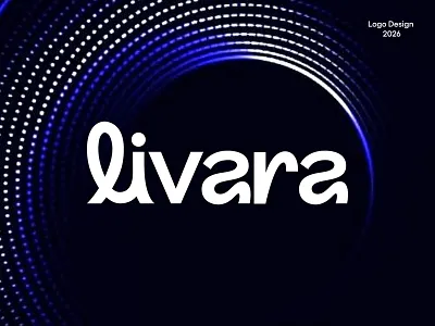 Modern Tech Logo Design - Livara brand designer brand identity branding custom logo fintech logo futuristic logo logo design modern logo saas logo startup logo tech logo timeless logo
