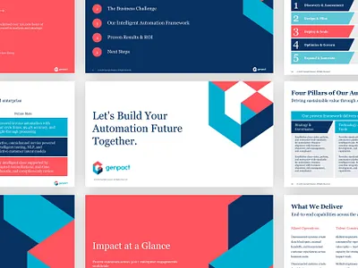 Information Technology Presentation Design b2b editorial design flat minimalist modern pitch deck powerpoint powerpoint design powerpoint designer ppt design presentation presentation design tech design technology trendy ui ux
