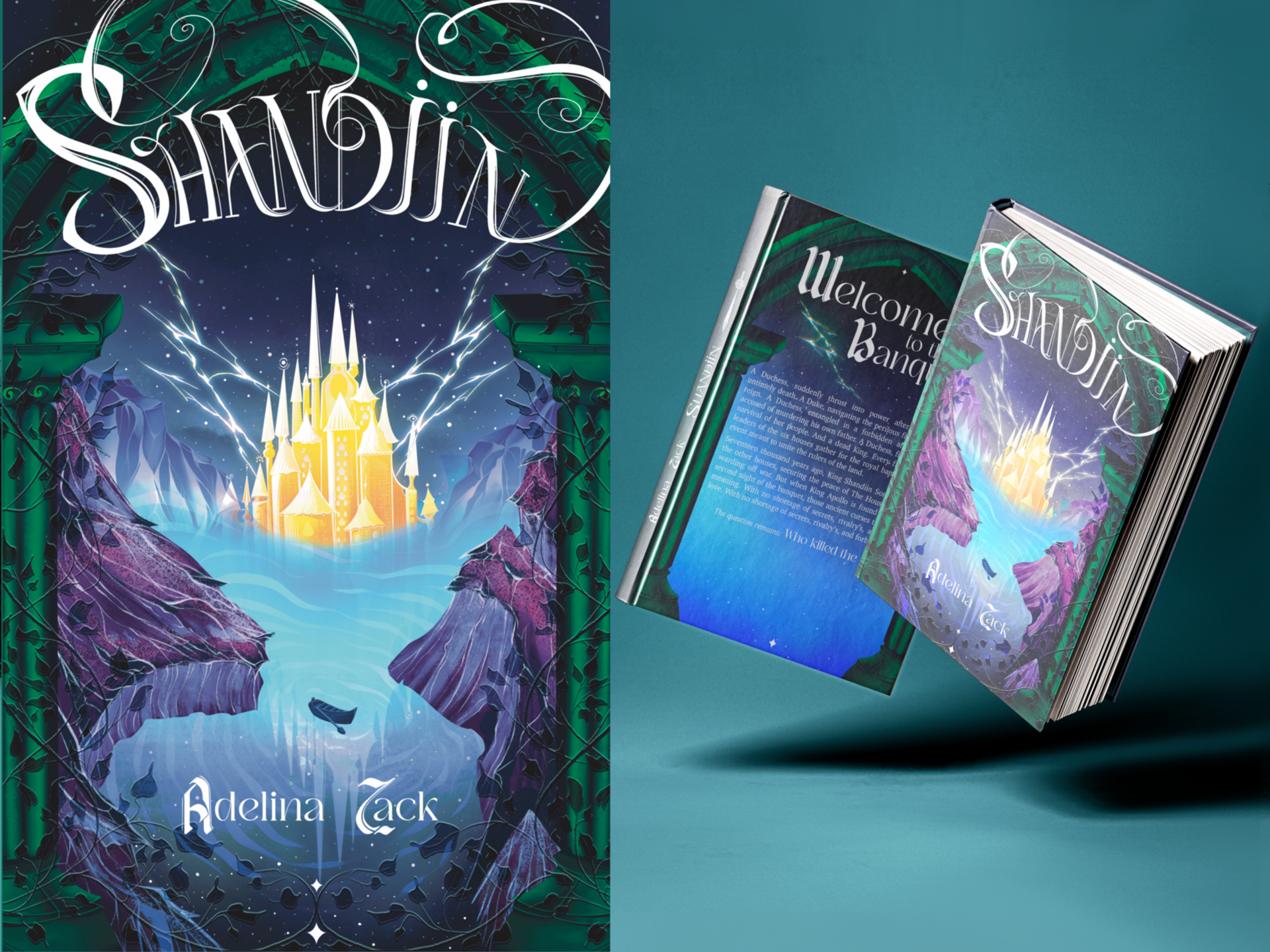 Example of Illustrative Book Cover Design