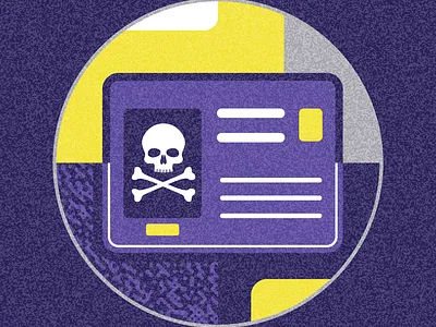 A scambaiter's toolkit (Which? Money) ai bot fake id illustration scam skull