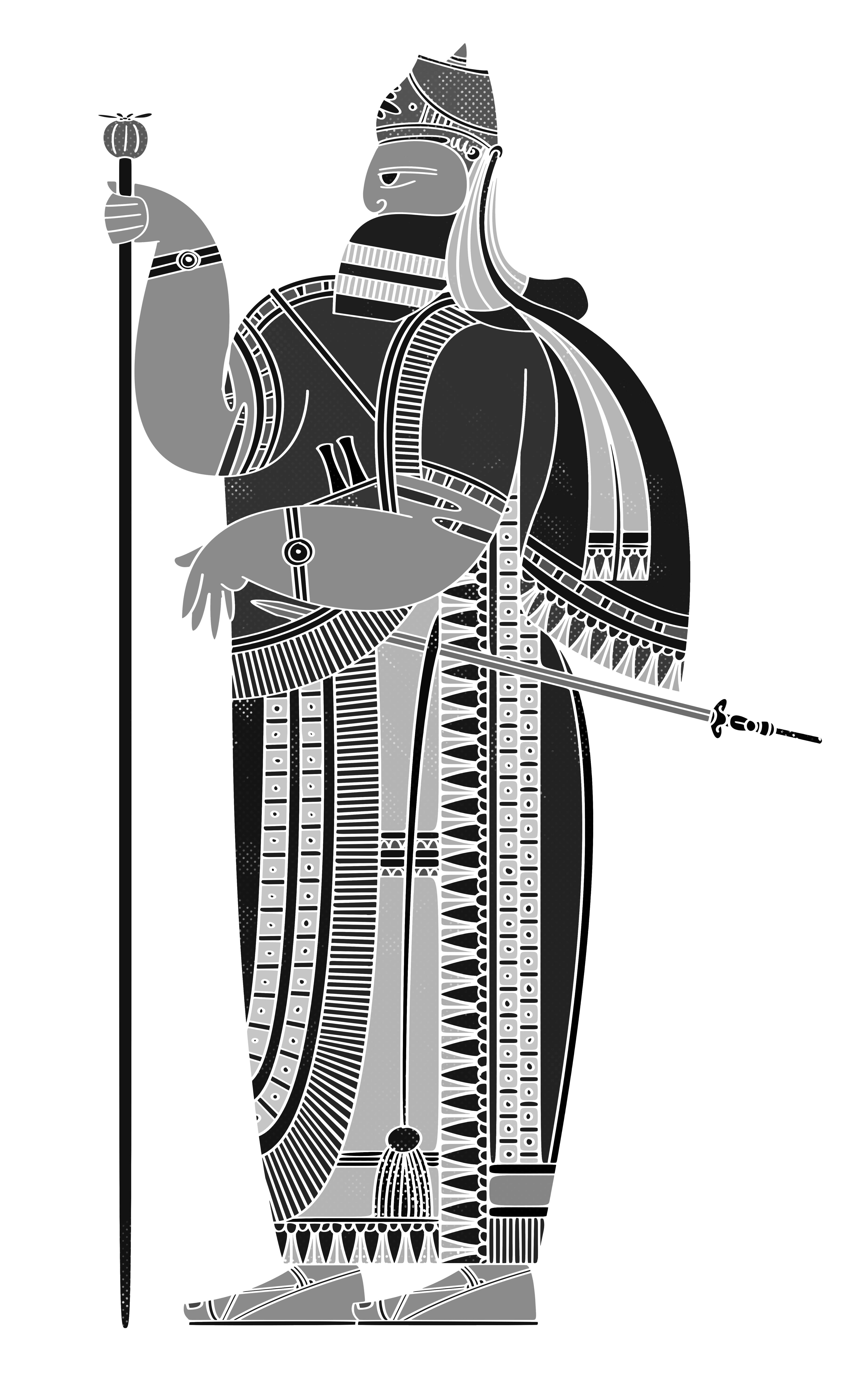 Persian Dress - 'Tales From The Crocodile's Belly'