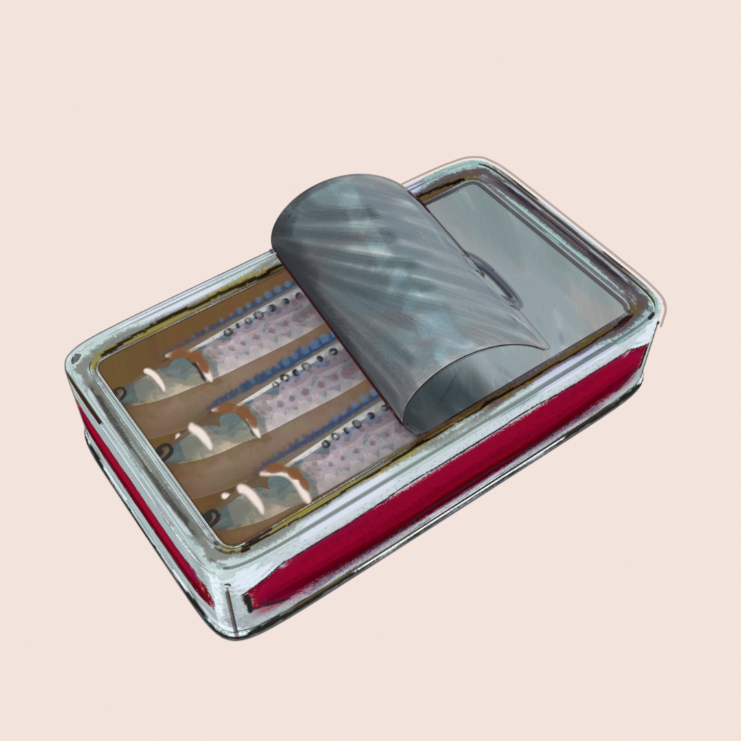 'GELEM' - 3D Culinary Illustration