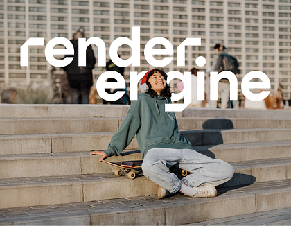 Render Engine Visual Identity.