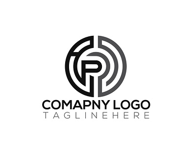 P Letter Logo Design brand branding concept creative design graphic design illustration letter logo logo