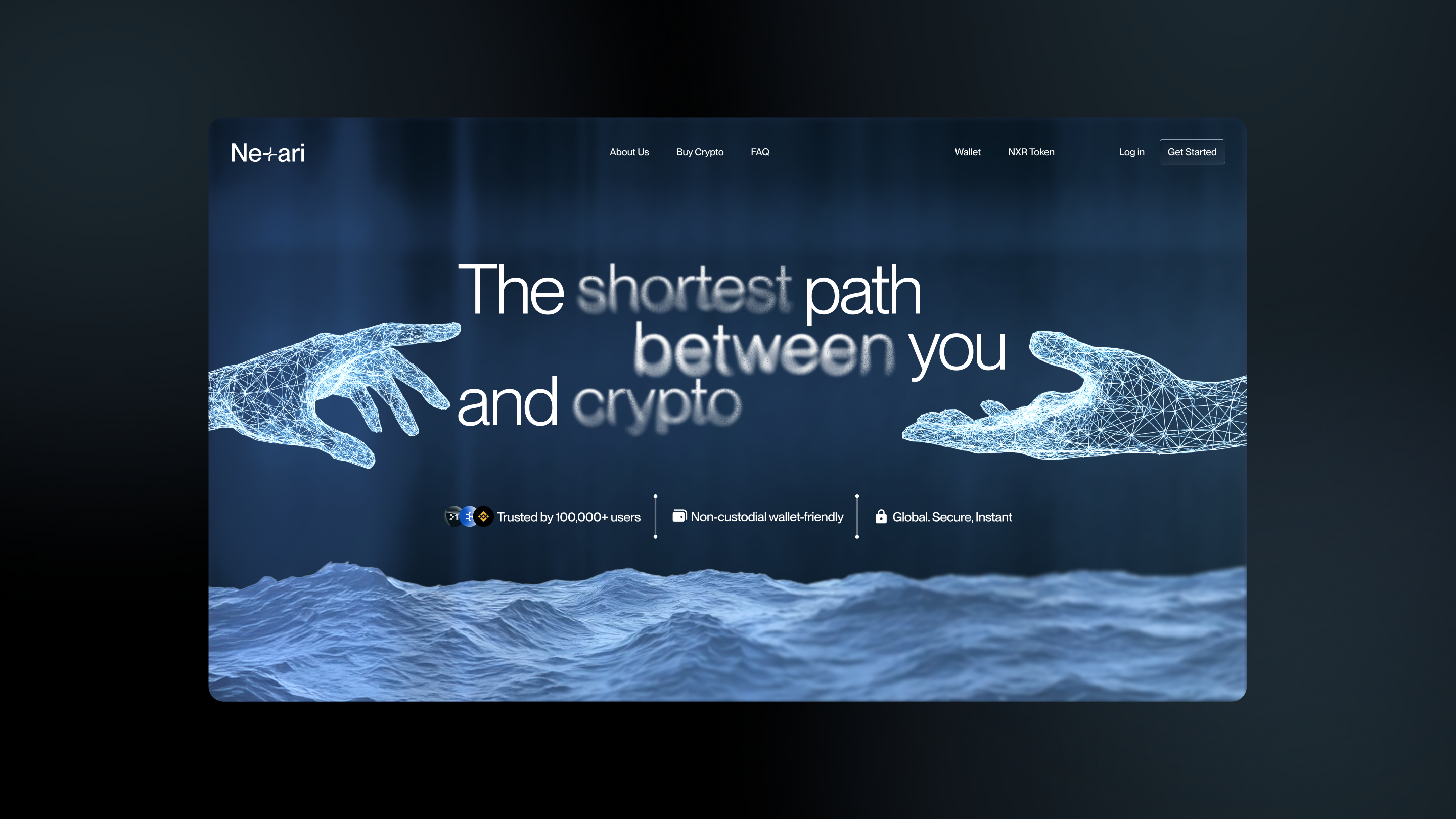 Nexari | Crypto | Landing page